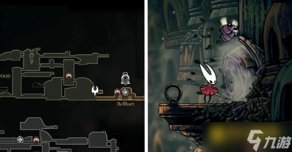 《空洞骑士丝之歌》甲木林怎么过-甲木林全收集流程图文攻略