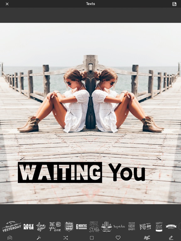 Photo Mirror - 镜子魔发照片编辑器连拍