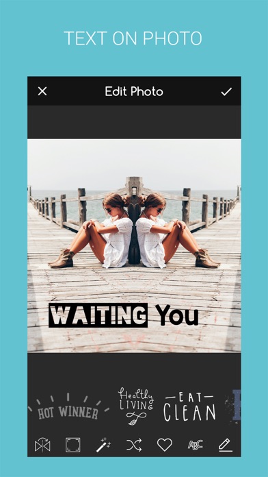 Photo Mirror - 镜子魔发照片编辑器连拍