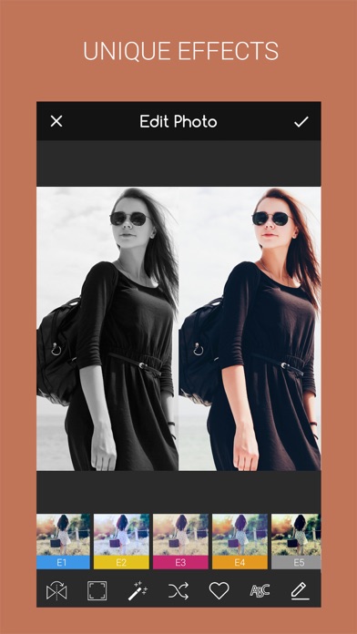 Photo Mirror - 镜子魔发照片编辑器连拍