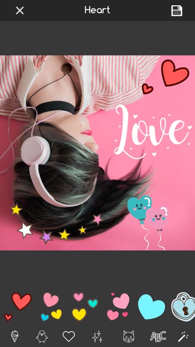 Kawaii Stickers 照片美化编辑