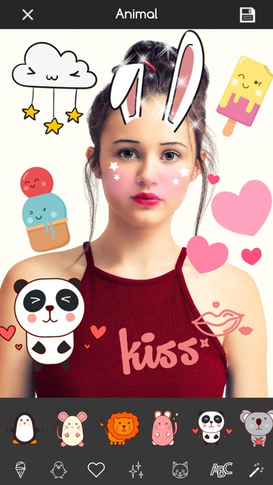 Kawaii Stickers 照片美化编辑