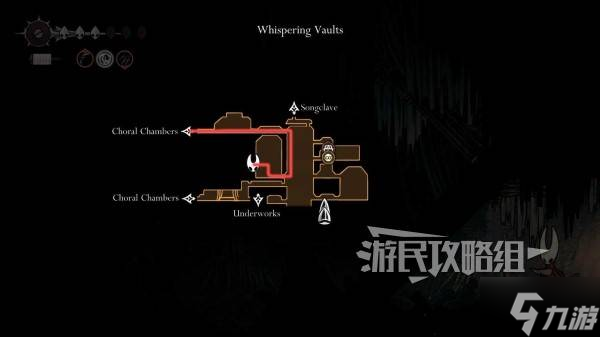 《空洞骑士丝之歌》低语书库苍白油推箱子路线