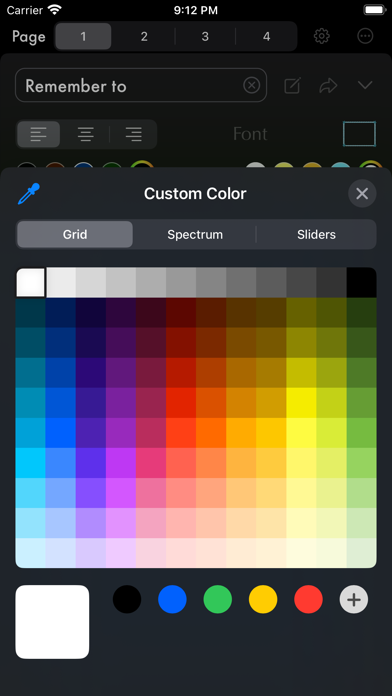 记得便签小组件