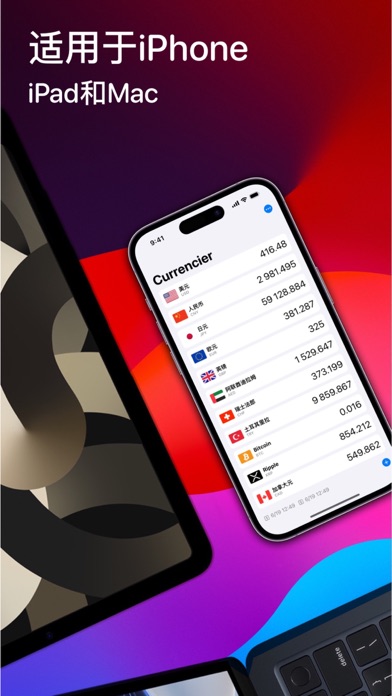 汇率换算 Currencier - 极简的汇率计算器。换算