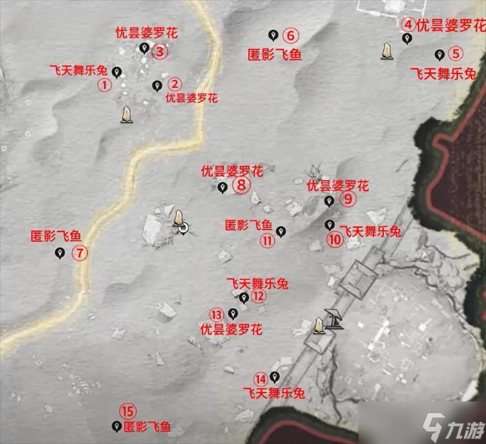 燕云十六声河西蹊跷点位（更新武威山30蹊跷）