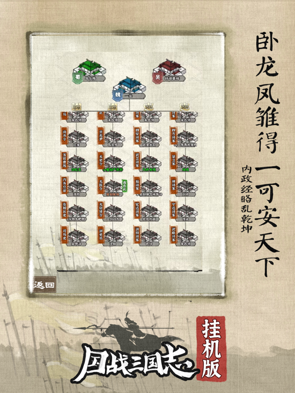 国战三国志：三国武将人生模拟,长期玩的挂机神器