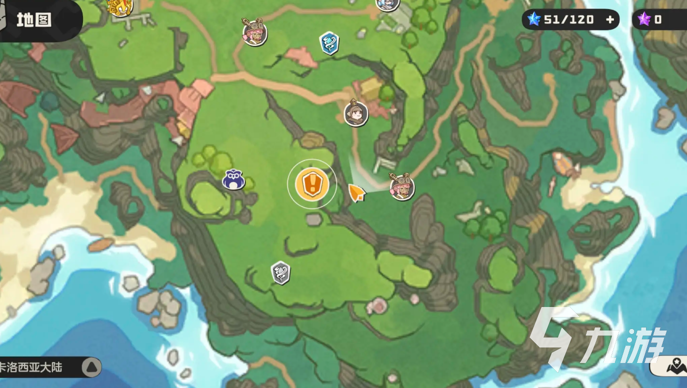 洛克王国世界地图全貌详解：探索神秘区域与隐藏地点