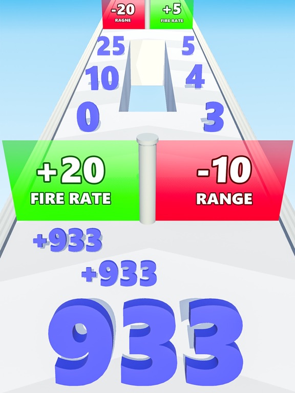 数字跑和合并：射击