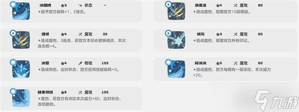 洛克王国世界雪顶布鲁斯技能有哪些