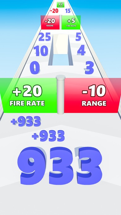 数字跑和合并：射击