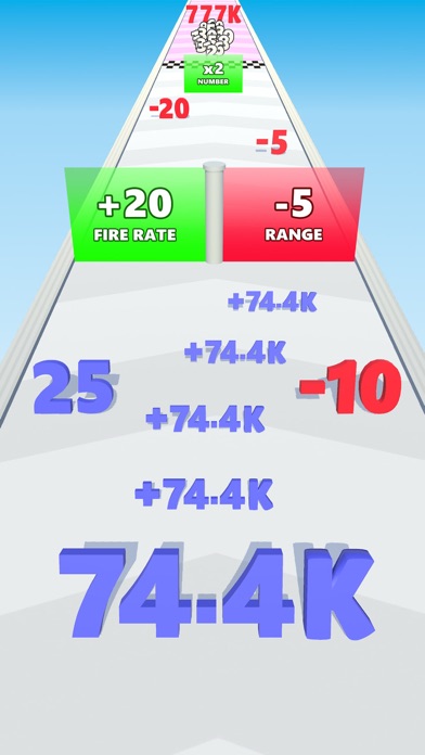 数字跑和合并：射击