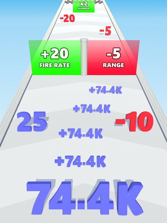 数字跑和合并：射击