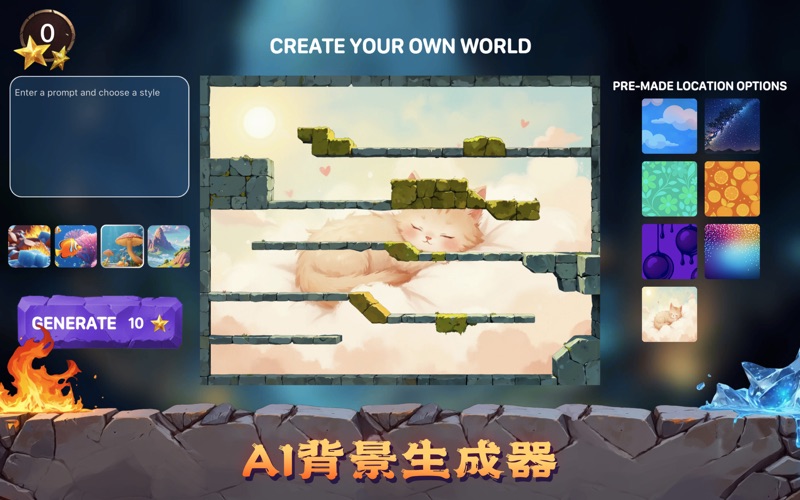 冰火疯狂逃脱_迷宫跳跳大冒险