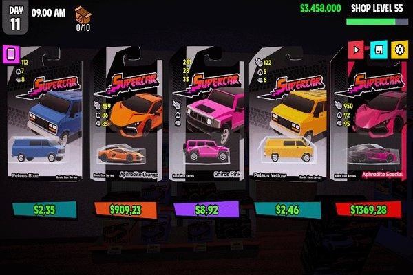 超级跑车收藏模拟器汉化版下载v1.2