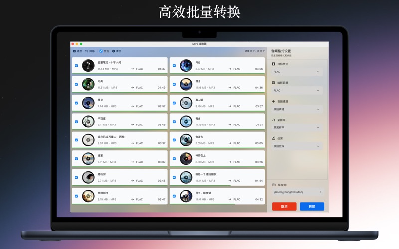 MP3转换器_音频格式转换专家高效无损
