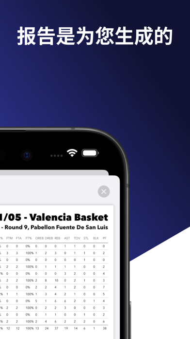 篮球统计追踪器