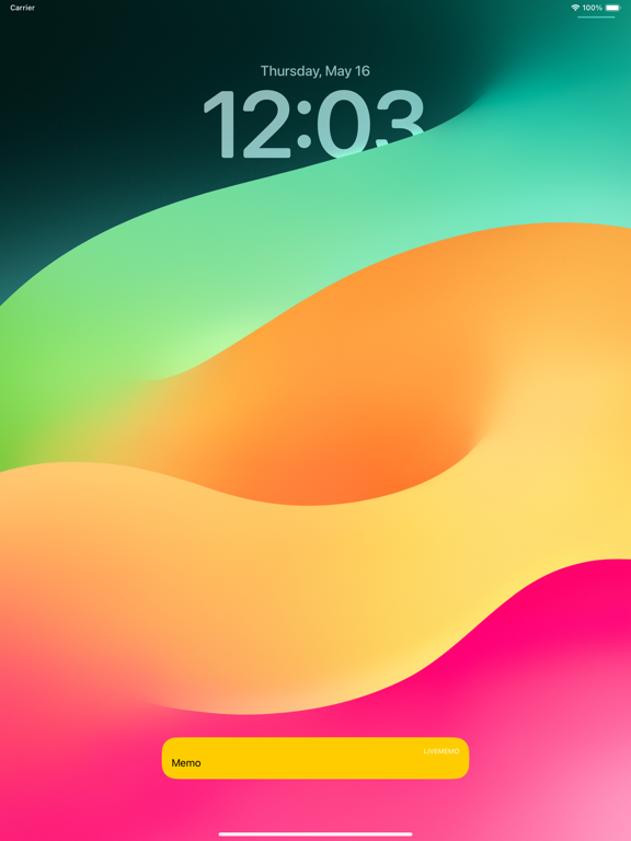 LiveMemo锁屏贴纸