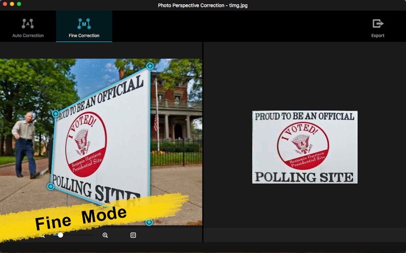 透视照片编辑_校正水平倾斜图片