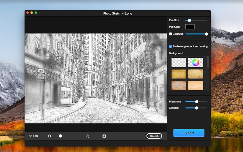 我的照片素描图片素描编辑