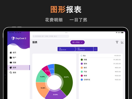 DayCost 2 - 记账财务专业软件