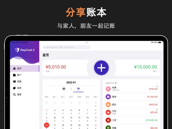 DayCost 2 - 记账财务专业软件