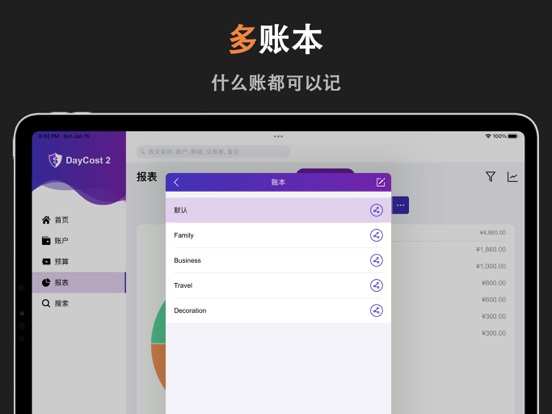 DayCost 2 - 记账财务专业软件