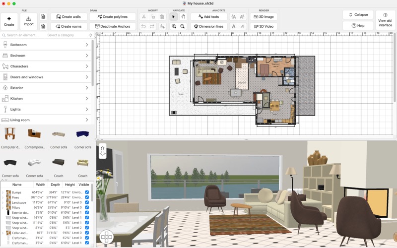 SweetHome3D轻松设计梦想家居与空间