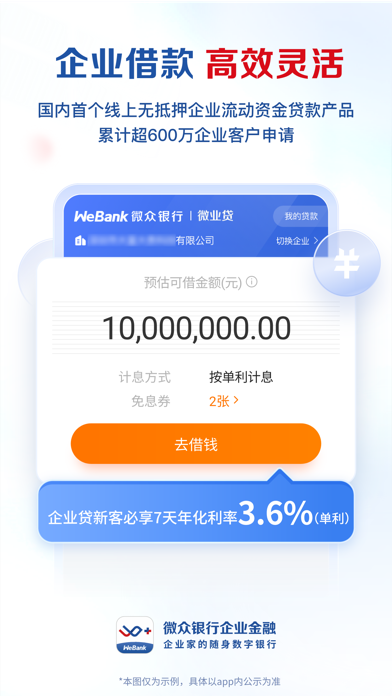 微众银行企业金融