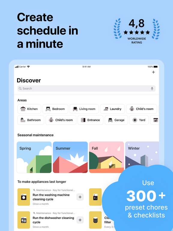 当家, 保洁, 家长助手,日常打卡: NeatNook