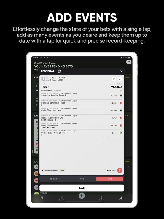 Betty - 投注追踪助手