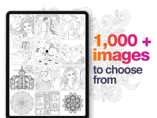 成人用乐趣填色书 － 秘密花园游戏