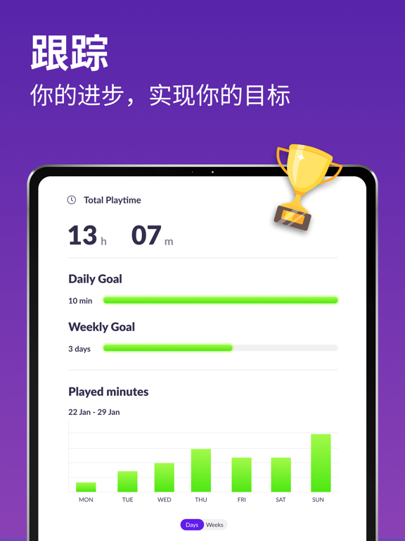 学习和练习小提琴 - tonestro