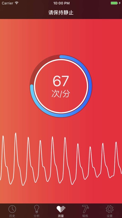 Cardiio: 心率检测器