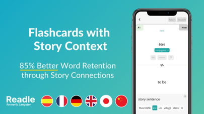 Readle 外语学习：法语、德语、西班牙语、英语、日语助手