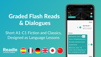 Readle 外语学习：法语、德语、西班牙语、英语、日语助手