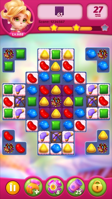 糖果缤纷消-粉碎消除