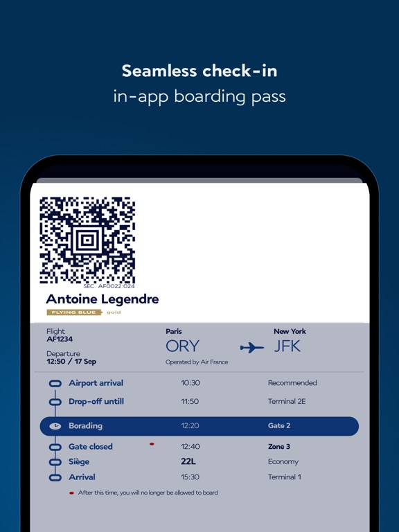 法国航空 - 预订航班