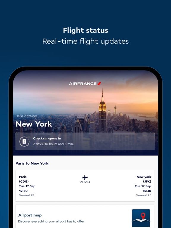 法国航空 - 预订航班