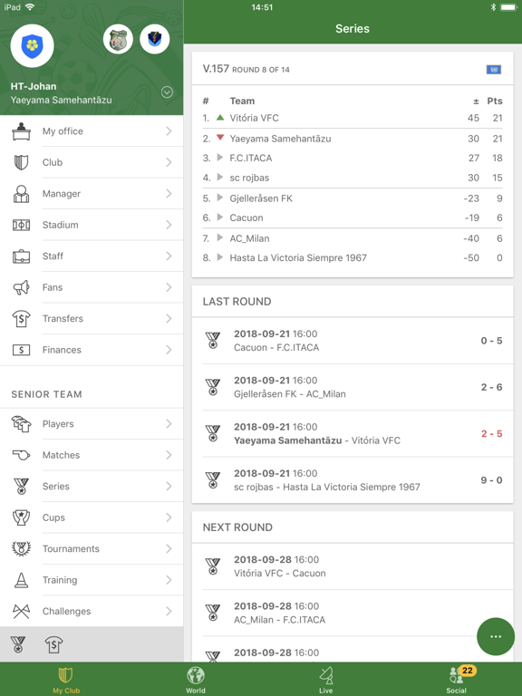 Hattrick 足球经理游戏