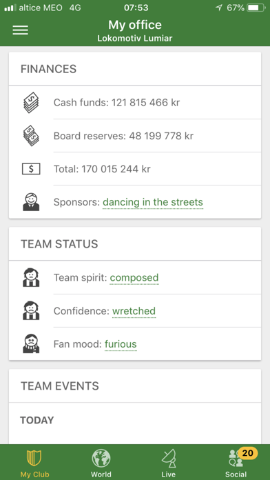 Hattrick 足球经理游戏