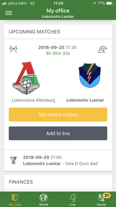 Hattrick 足球经理游戏