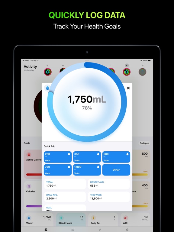 体能训练健身记录 FitnessView