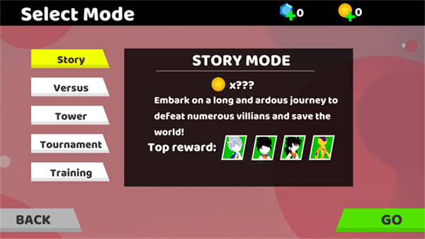 火柴人悟空格斗无限钻石下载v2.0.3