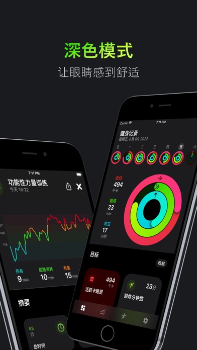 体能训练健身记录 FitnessView