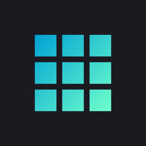 Instagram网格. 分割照片.模板图片设计.计划布局