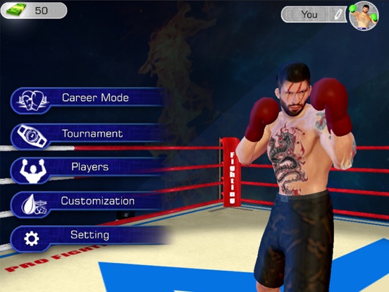 拳击手套大战：拳击比赛