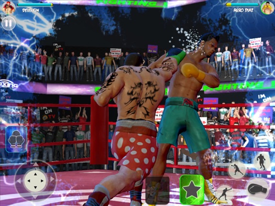 拳击手套大战：拳击比赛