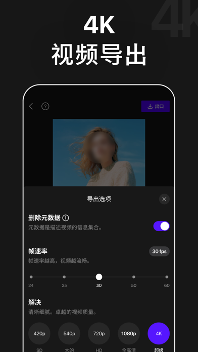 视频马赛克 - 背景虚化 同 模糊滤镜 和 模糊滤镜