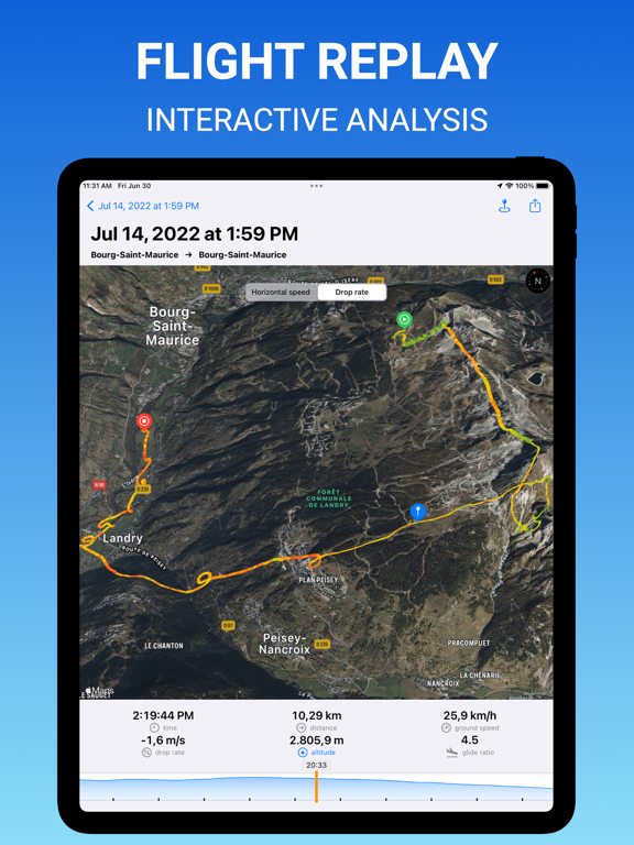 滑翔伞追踪器: Wingman